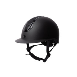 Casco de equitación Horze Celeste Negro azabache