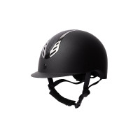 Casco de equitación Horze Cosmo Negro carbón Casco de equitación Horze Cosmo Negro carbón