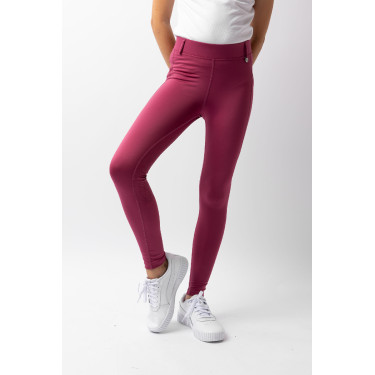 Leggings de equitación Horze Dea para niño Rosa seca Leggings de equitación Horze Dea para niño Rosa seca