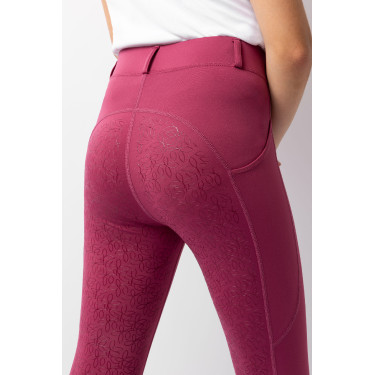 Leggings de equitación Horze Dea para niño Rosa seca Leggings de equitación Horze Dea para niño Rosa seca