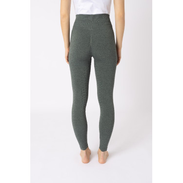 Polainas Scrunch Horze Nessa full grip sin costuras Apertura Azul marino