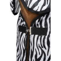 Cubre-moscas Horze Defender con flecos Cebra Motifs Cubre-moscas Horze Defender con flecos Cebra Motifs