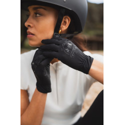 Guantes B Vertigo Odina mujer Belleza negra Negro