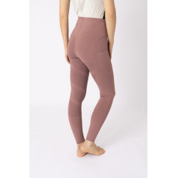 Leggings de equitación B Vertigo Viktoria sin costuras para mujer con grip integral Belleza negra Negro