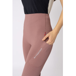 Leggings de equitación B Vertigo Viktoria sin costuras para mujer con grip integral Belleza negra Negro