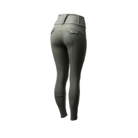 Pantalón de equitación B Vertigo híbrido de compresión Chiara para mujer Albahaca caliente