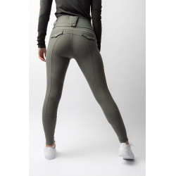 Pantalón de equitación B Vertigo híbrido de compresión Chiara para mujer Albahaca caliente Rosa