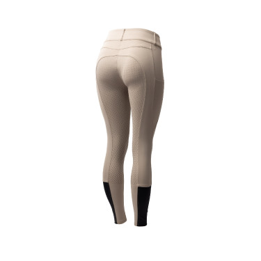 Pantalón de equitación Horze Evelyn de asiento completo para mujer