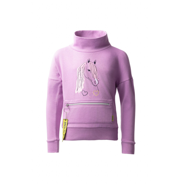 Jersey de cuello alto Horze Bruna para niño