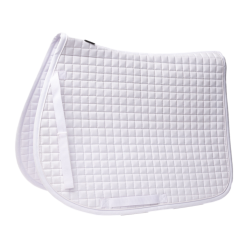 Manta de montar Horze Exeter mixta Blanco brillante