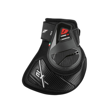 Protectores de menudillo Carbon Zandona Pro para caballos jóvenes competición Ex Negro Protectores de menudillo Carbon Zandona Pro para caballos jóvenes competición Ex Negro
