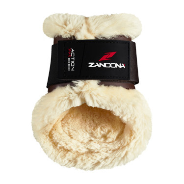 Protectores para menudillo con borreguillo Zandona Action Techno Castaño Marr&amp;amp;amp;oacute;n