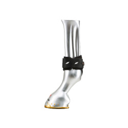 Protectores de menudillo Zandona Carbon Air para caballos jóvenes Negro