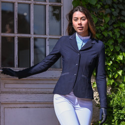 Chaqueta de competición Jump'In Dama Airtec Marino Azul marino