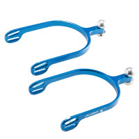 Espuelas largas de aluminio Jin Stirrup Azul