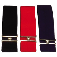 Sobrecincha lisa elástica de manta Roja Rojo