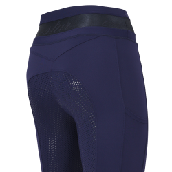 Legging de equitación Euro-Star Ares FullGrip Marino Azul marino