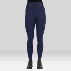 Legging de equitación Euro-Star Ares FullGrip Marino Azul marino
