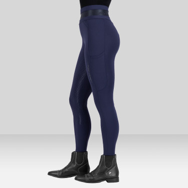 Legging de equitación Euro-Star Ares FullGrip Marino Azul marino