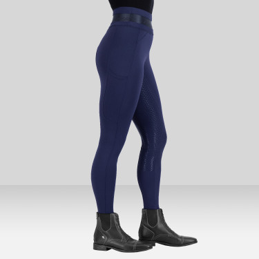 Legging de equitación Euro-Star Ares FullGrip Marino Azul marino
