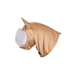 Combo máscara y cubrecuello anti eccema Horze Marrón claro