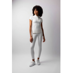 Camisa de concurso B Vertigo Liv brillante para mujer Blanco brillante Camisa de concurso B Vertigo Liv brillante para mujer Blanco brillante