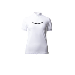 Camisa de concurso brillante Horze Taylor para mujer