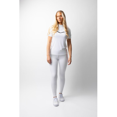 Camisa de concurso brillante Horze Taylor para mujer Camisa de concurso brillante Horze Taylor para mujer