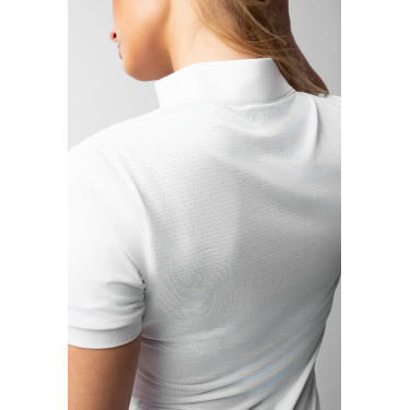 Camisa de concurso brillante Horze Taylor para mujer Camisa de concurso brillante Horze Taylor para mujer