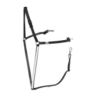 Pechopetral de pecho americana beta Finn-Tack Negro / blanco