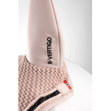 Capucha antimoscas Horze Daylight Sepia rosado