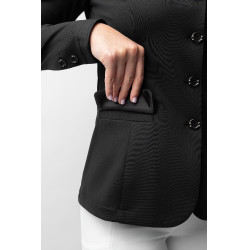 Chaqueta de competición Horze Ada con lentejuelas para mujer Negro