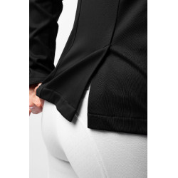 Chaqueta de competición Horze Ada con lentejuelas para mujer Negro