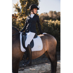 Chaqueta de competición Horze Ada con lentejuelas para mujer Negro