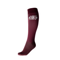 Calcetines Horze Ruby Vino de Windsor