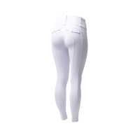 Legging híbrido Horze Anya mujer fullgrip Blanco brillante Legging híbrido Horze Anya mujer fullgrip Blanco brillante