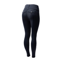 Legging híbrido Horze Anya mujer fullgrip Blanco brillante