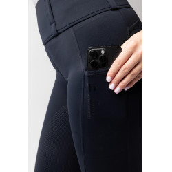 Legging híbrido Horze Anya mujer fullgrip Azul marino oscuro