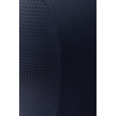 Legging híbrido Horze Anya mujer fullgrip Apertura Azul marino