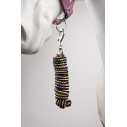 Cabezada y ramal Horze Graffiti Pony Begonia rosa