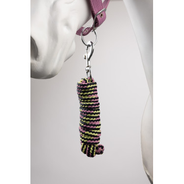 Cabezada y ramal Horze Graffiti Pony Begonia rosa