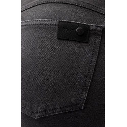 Pantalón Horze Carolyn denim fullgrip mujer Negro