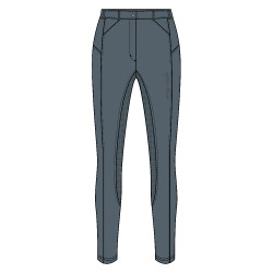 Pantalón de equitación Easy Rider Arley FullGrip para mujer