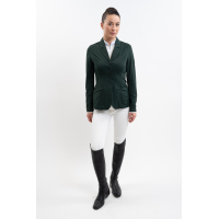 Chaqueta de concurso Harcour Jade US mujer Selva Blanco