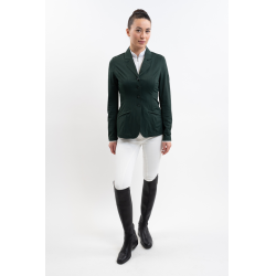 Chaqueta de concurso Harcour Jade US mujer Selva Blanco