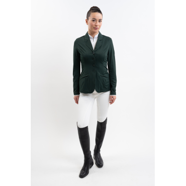 Chaqueta de concurso Harcour Jade US mujer Selva Blanco