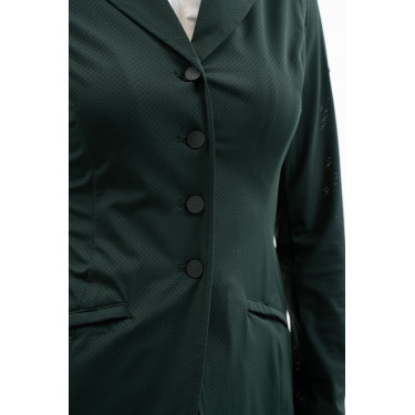 Chaqueta de concurso Harcour Jade US mujer Selva Blanco