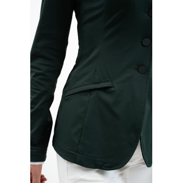 Chaqueta de concurso Harcour Jade US mujer Selva Blanco