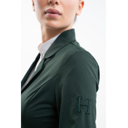 Chaqueta de concurso Harcour Jade US mujer Selva Blanco