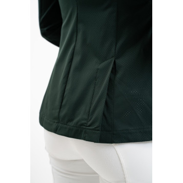 Chaqueta de concurso Harcour Jade US mujer Selva Blanco